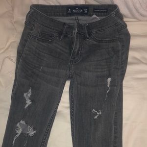 Hollister ripped jeans